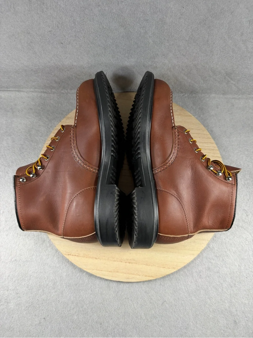 Red Wing Oil Resistant Steel Toe Boots Size 9.5 E